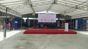 Putrajaya school and campus event stage rental with covered platform