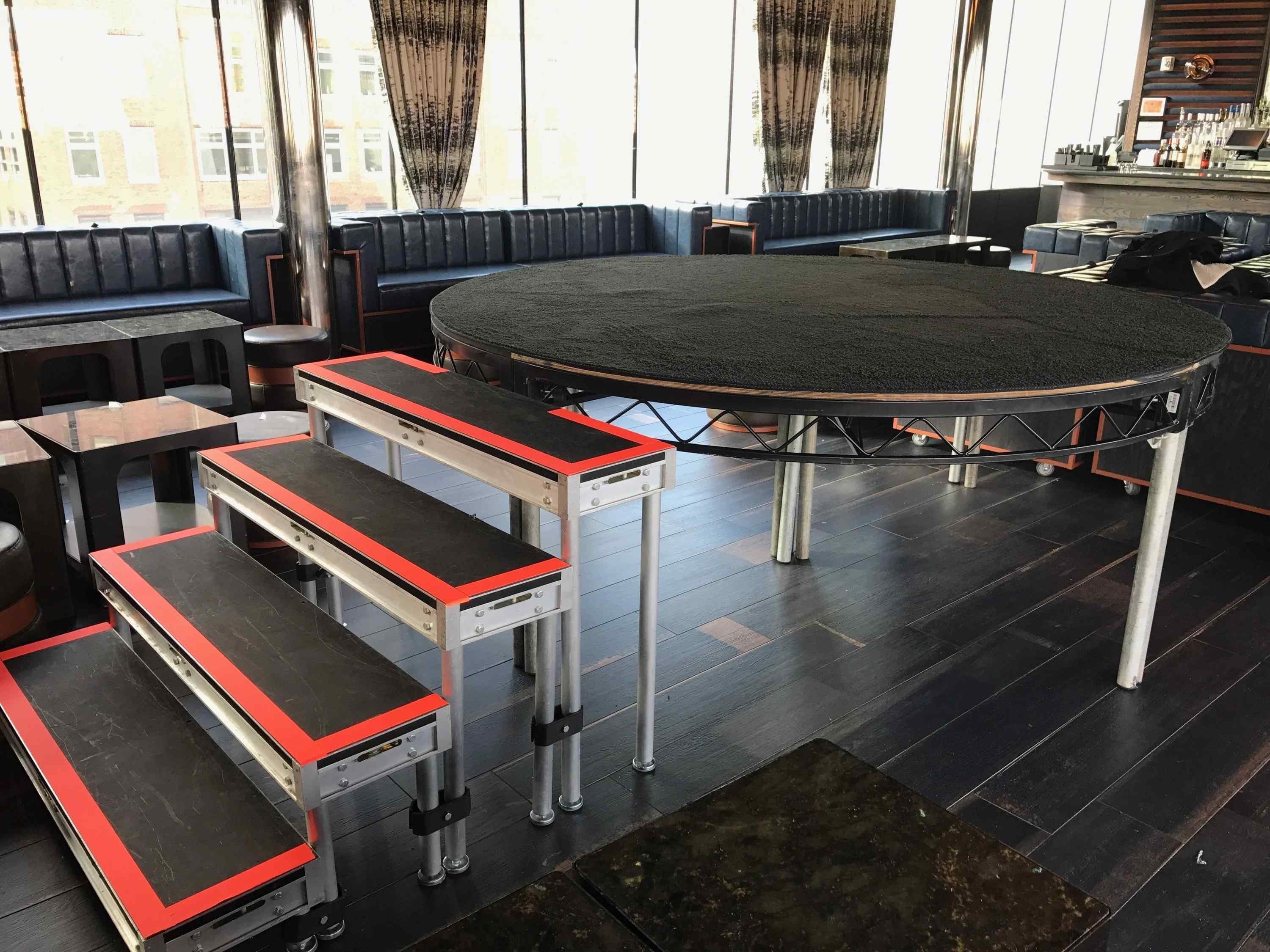 10 ft Round Stage Platform - Round Stage Rental Malaysia by CK Stage Rental King