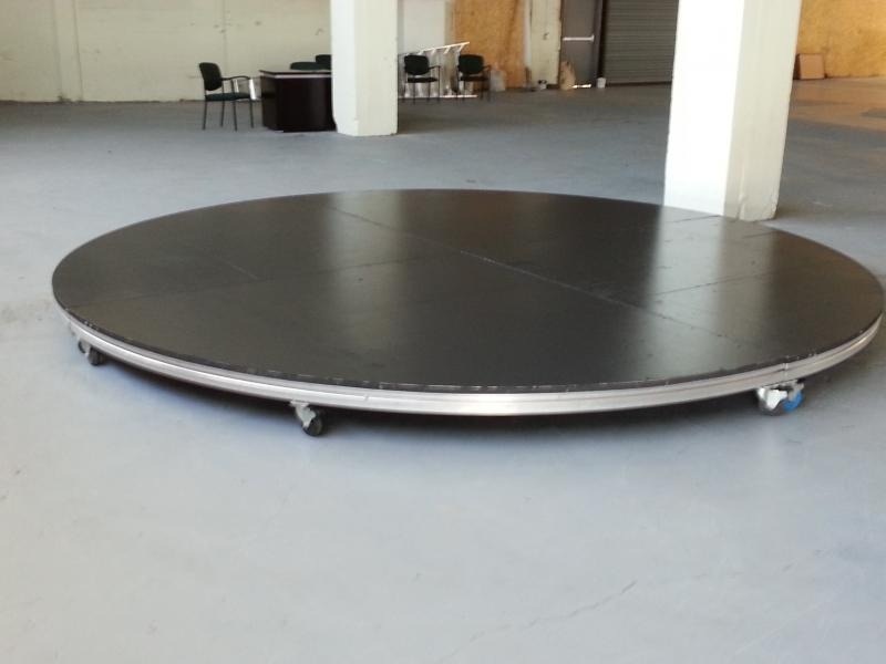 14 ft Round Stage Platform - Round Stage Rental Malaysia by CK Stage Rental King