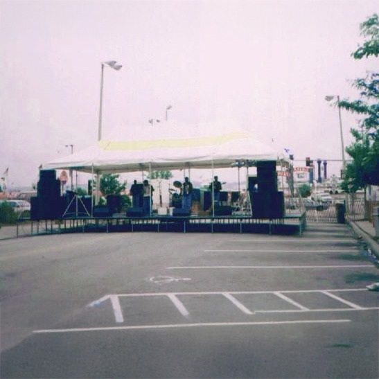 Covered Stage With Roof - CK Stage Rental King Malaysia