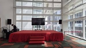 Indoor Red Carpet Stage - CK Stage Rental King Malaysia