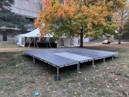 Outdoor Stage Under Tree - CK Stage Rental King Malaysia