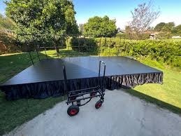 Outdoor Stage With Steps - CK Stage Rental King Malaysia