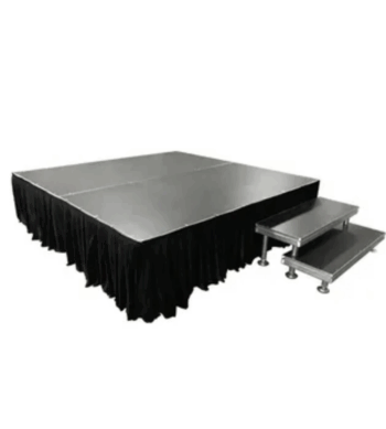 Portable Stage With Stairs - CK Stage Rental King Malaysia