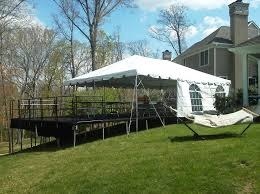 Tent Covered Stage Platform - CK Stage Rental King Malaysia