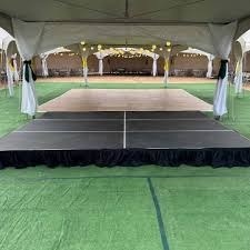 White Tent Stage Platform - CK Stage Rental King Malaysia